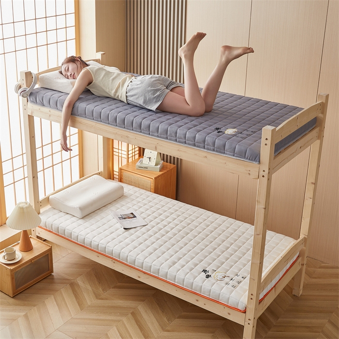 91家纺网 家纺一手货源 找家纺 艺博床垫 2025新款A类原棉棉花床垫--学生款 米白-厚度6cm