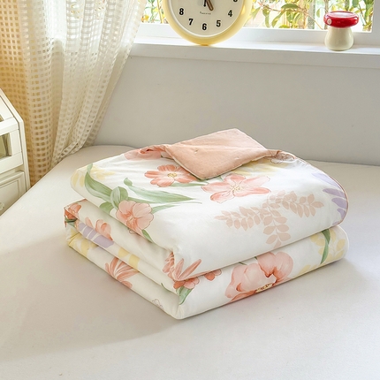 2025新款40支13372全棉印花夏被 半夏