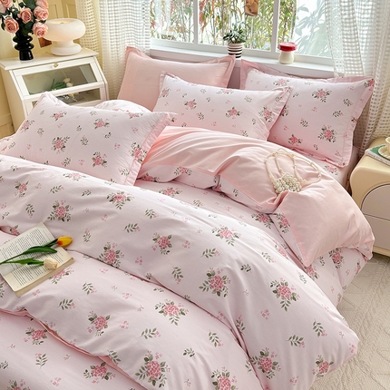 元元被芯 2025新款40支13372全棉印花全棉被套 诗雨