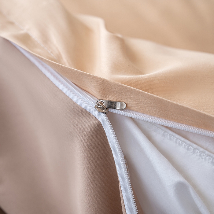 91家纺网 家纺一手货源 找家纺 澳梵家居2025新款A类裸睡级全棉刺绣四件套-英伦小熊 英伦熊-焦糖色