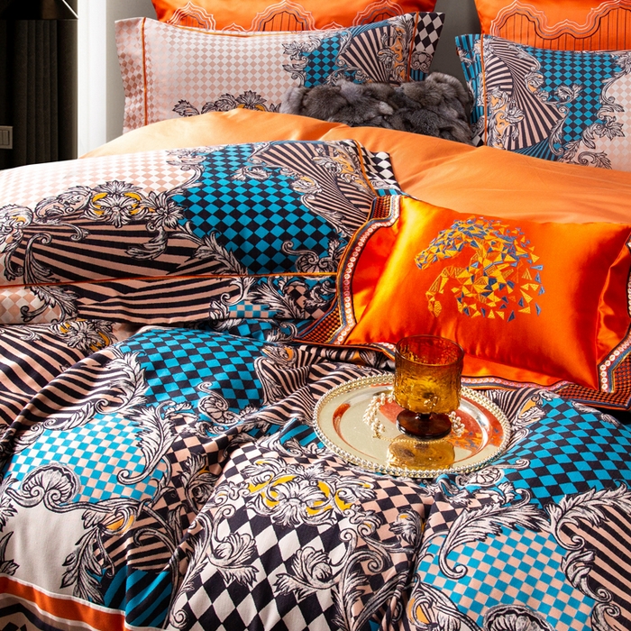 91家纺网 家纺一手货源 找家纺 （总）至爱今生 2025新款亲肤舒适四件套-希思罗