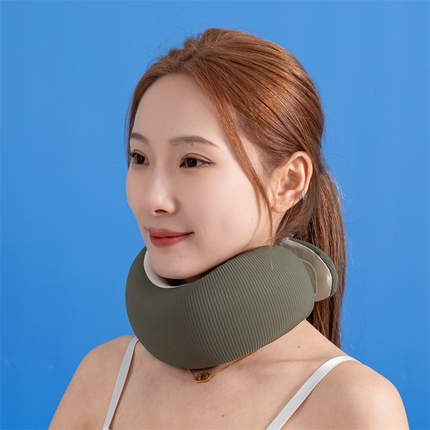 91家纺网 家纺一手货源 找家纺 （总）仁宇枕业 2025新款新品记忆棉U型枕防低头颈托颈椎枕头枕芯