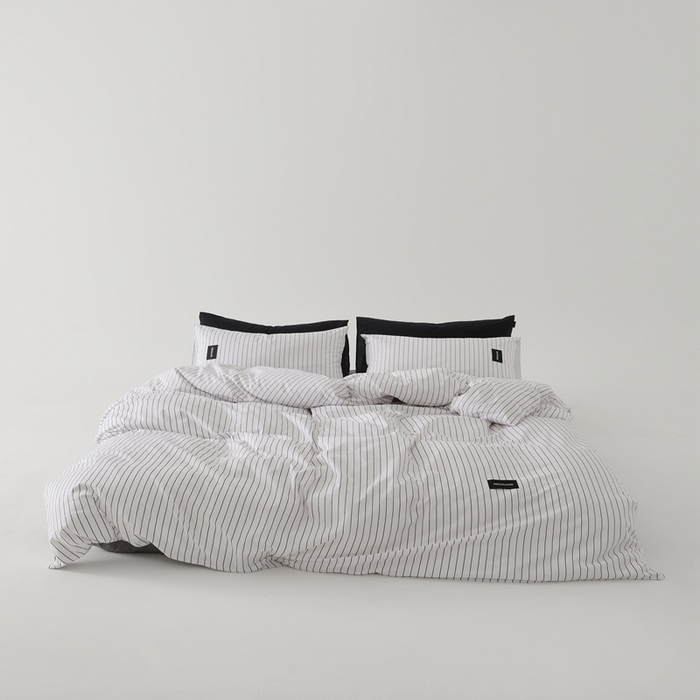 91家纺网 家纺一手货源 找家纺 棉眠 棉眠2025黑川简约条纹系列 南星