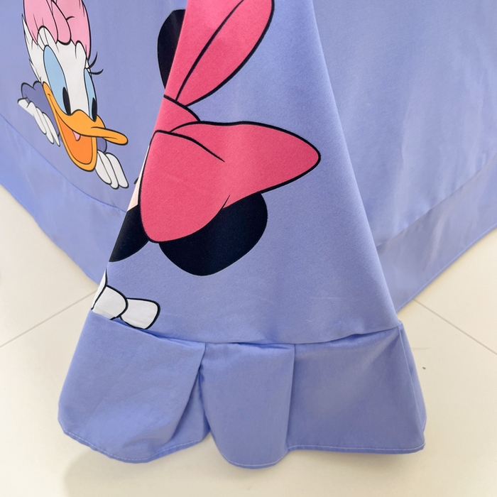 91家纺网 家纺一手货源 找家纺 典曼家纺 2025新款迪士尼大版印花卡通四件套 黛西米妮