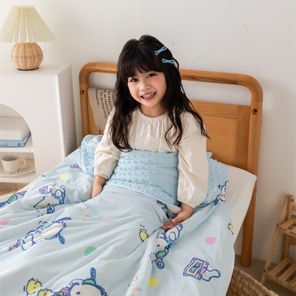 心卓婴童馆 2025新款A类三丽鸥凉感冰豆豆被被子被芯-儿童款 音乐帕恰狗