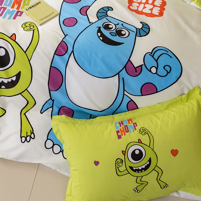 91家纺网 家纺一手货源 找家纺 典曼家纺 2025新款迪士尼大版印花卡通四件套 奥利给米