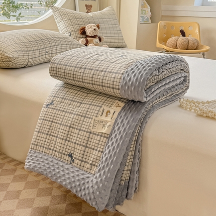 91家纺网 家纺一手货源 找家纺 （总）梦依依 2025新款40支全棉豆豆被大豆被夏被春秋被子被芯 加微信送买家秀