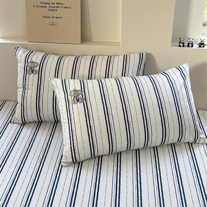 91家纺网 家纺一手货源 找家纺 笙意家纺2025新款全棉老粗布单品单床单 胡里奥-兰