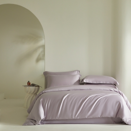 618家纺 2025新款60S100支兰精天丝单品-单被套 天丝蓝莲紫