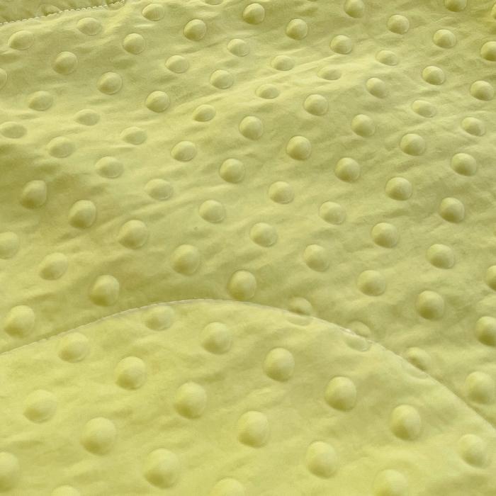 91家纺网 家纺一手货源 找家纺 鑫棉坊 2025新款A类水洗棉豆豆双层纱棉花夏凉被 蘑菇精灵