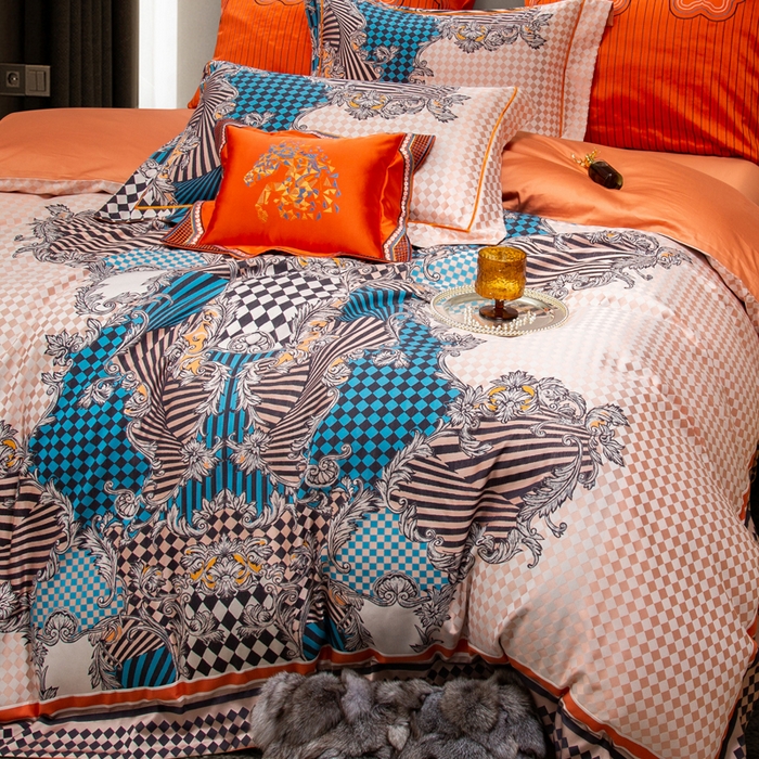 91家纺网 家纺一手货源 找家纺 （总）至爱今生 2025新款亲肤舒适四件套-希思罗