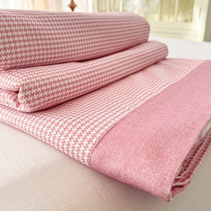 91家纺网 家纺一手货源 找家纺 （总）简宜家居 2025新款宽边纯棉全棉老粗布床单