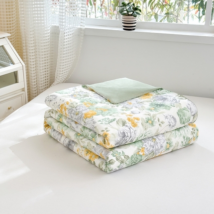 91家纺网 家纺一手货源 找家纺 （总）2025新款40支13372全棉印花夏被