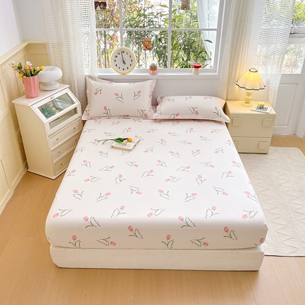 元元被芯 2025新款40支13372全棉印花全棉床笠 昕动