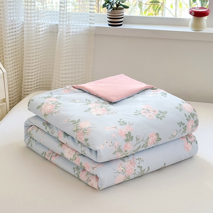 91家纺网 家纺一手货源 找家纺 （总）2025新款40支13372全棉印花夏被