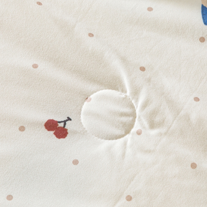 91家纺网 家纺一手货源 找家纺 优被业 2025新款A类牛奶丝针织棉夏被20%大豆(四周踩棉)软糯夏凉被空调被 布丁熊