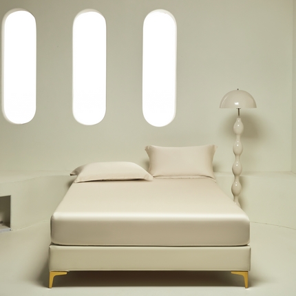 91家纺网 家纺一手货源 找家纺 618家纺 2025新款60S100支兰精天丝单品-单床笠 天丝银河灰