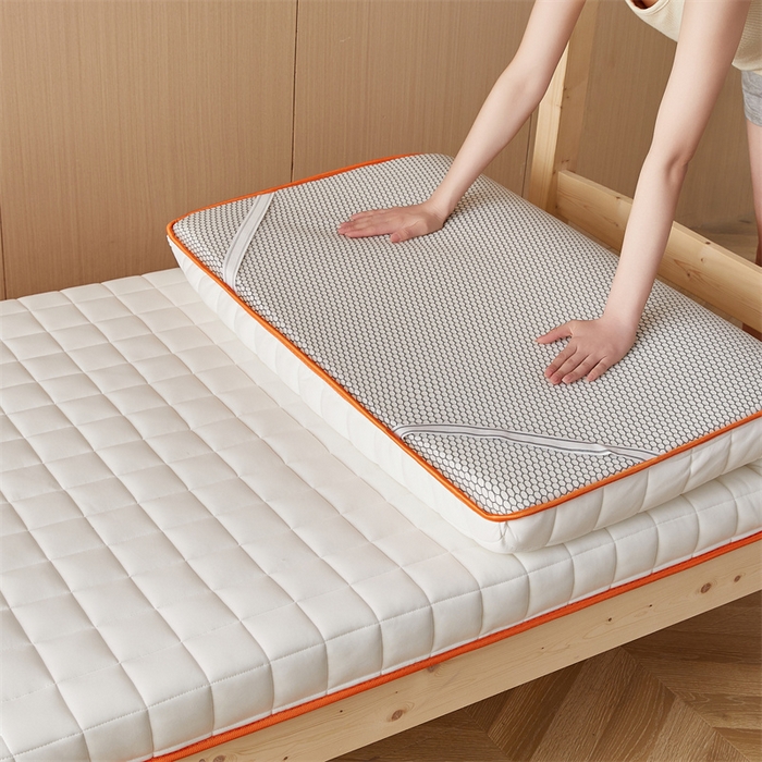 91家纺网 家纺一手货源 找家纺 艺博床垫 2025新款A类原棉棉花床垫--学生款 米白-厚度6cm