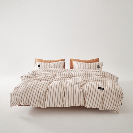 91家纺网 家纺一手货源 找家纺 （总）棉眠 棉眠2025黑川简约条纹系列