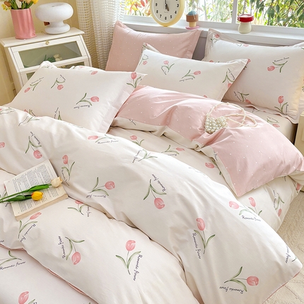 91家纺网 家纺一手货源 找家纺 （总）元元被芯 2025新款40支13372全棉印花全棉被套