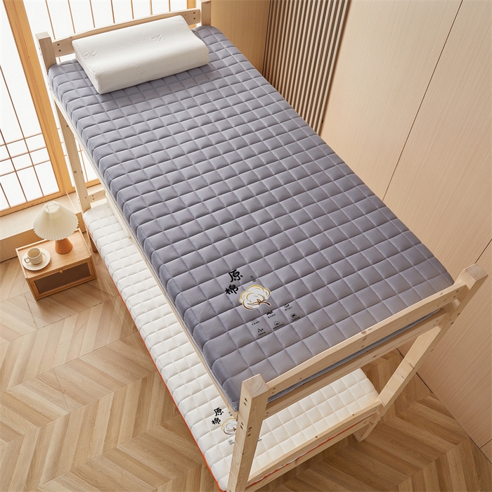 91家纺网 家纺一手货源 找家纺 艺博床垫 2025新款A类原棉棉花床垫--学生款 米白-厚度9cm