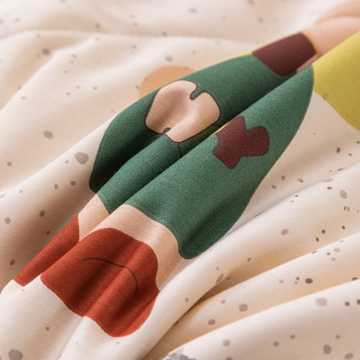 91家纺网 家纺一手货源 找家纺 鑫棉坊 2025新款A类全棉印花大豆纤维空调被大豆被 蒙奇奇-米