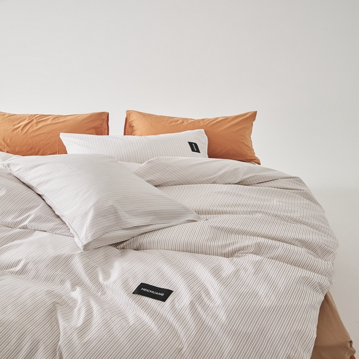 91家纺网 家纺一手货源 找家纺 棉眠 棉眠2025黑川简约条纹系列 苏叶