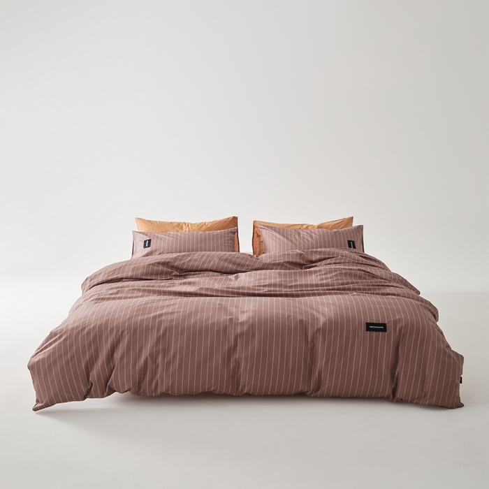 91家纺网 家纺一手货源 找家纺 棉眠 棉眠2025黑川简约条纹系列 怀汐