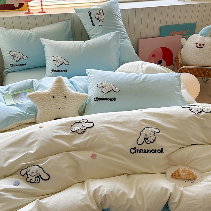 91家纺网 家纺一手货源 找家纺 （总）金爱家 2025新款全棉毛巾绣四件套