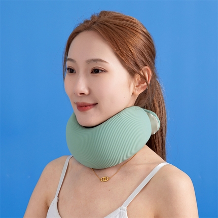 91家纺网 家纺一手货源 找家纺 （总）仁宇枕业 2025新款新品记忆棉U型枕防低头颈托颈椎枕头枕芯