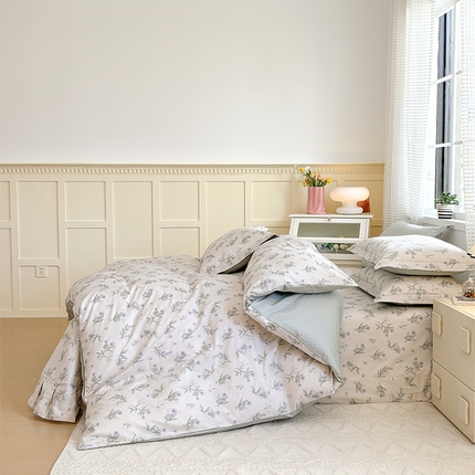 91家纺网 家纺一手货源 找家纺 （总）元元被芯 2025新款40支13372全棉印花全棉三件套