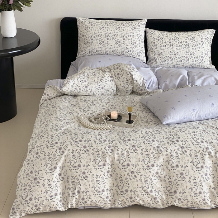 91家纺网 家纺一手货源 找家纺 慕希家纺 2025新款全棉13372印花四件套 芷兰