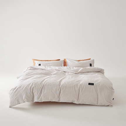 91家纺网 家纺一手货源 找家纺 棉眠 棉眠2025黑川简约条纹系列 苏叶