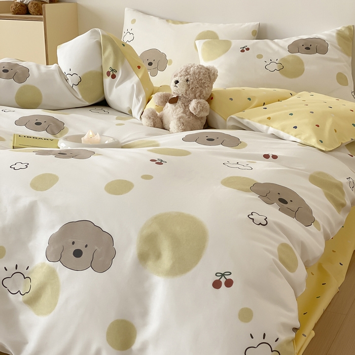 91家纺网 家纺一手货源 找家纺 慕希家纺 2025新款全棉13372印花四件套 海盐幻想