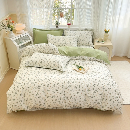 91家纺网 家纺一手货源 找家纺 （总）元元被芯 2025新款40支13372全棉印花全棉四件套