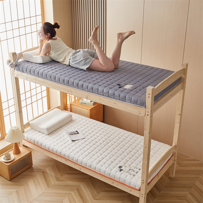 91家纺网 家纺一手货源 找家纺 艺博床垫 2025新款A类原棉棉花床垫--学生款 米白-厚度6cm