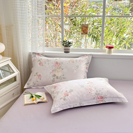 91家纺网 家纺一手货源 找家纺 （总）元元被芯 2025新款40支13372全棉印花全棉枕套