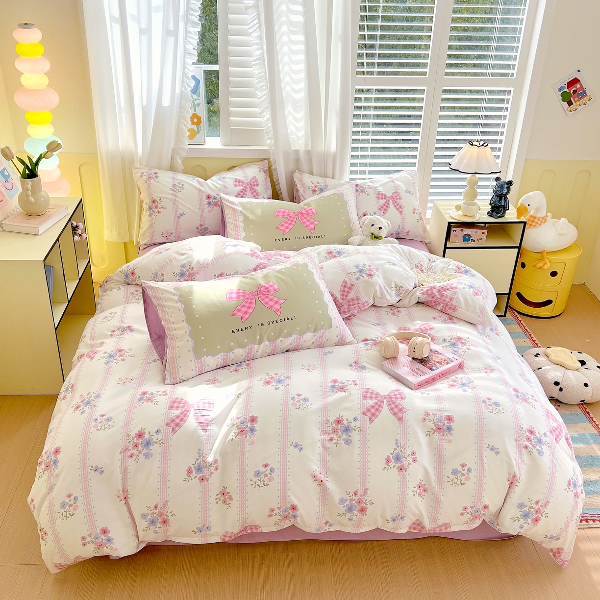 91家纺网 家纺一手货源 找家纺 （总）大麦乐田2025新款超柔大版印花四件套