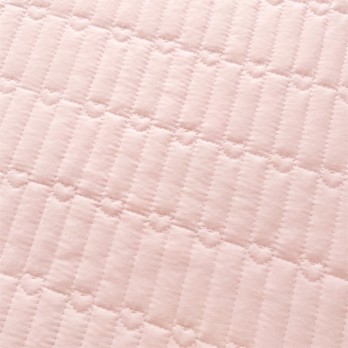 91家纺网 家纺一手货源 找家纺 虹星家纺 2025年新款全棉床盖三件套-花影倾梦 花影倾梦-樱花粉