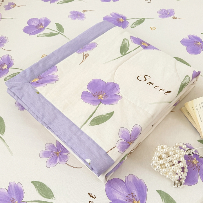 91家纺网 家纺一手货源 找家纺 （总）天之爱 2025新款春夏全棉纯棉印花夏被夏凉被空调被被子被芯