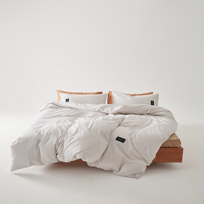 91家纺网 家纺一手货源 找家纺 棉眠 棉眠2025黑川简约条纹系列 苏叶