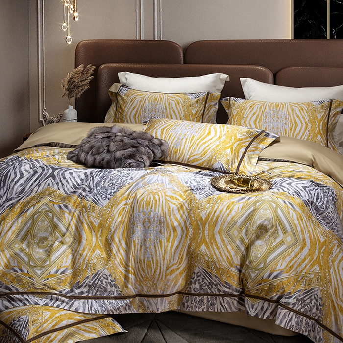 91家纺网 家纺一手货源 找家纺 （总）至爱今生 2025新款亲肤舒适四件套-卡洛娜