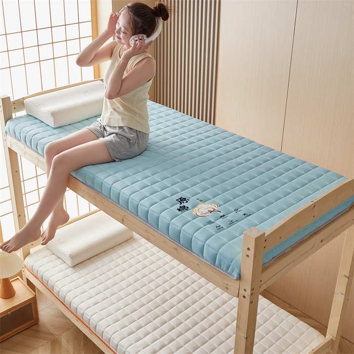 91家纺网 家纺一手货源 找家纺 艺博床垫 2025新款A类原棉棉花床垫--学生款 米白-厚度9cm