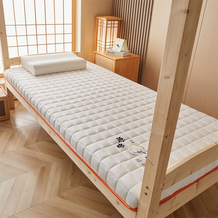 91家纺网 家纺一手货源 找家纺 艺博床垫 2025新款A类原棉棉花床垫--学生款 米白-厚度9cm