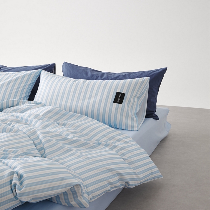 91家纺网 家纺一手货源 找家纺 棉眠 棉眠2025黑川简约条纹系列 南烛