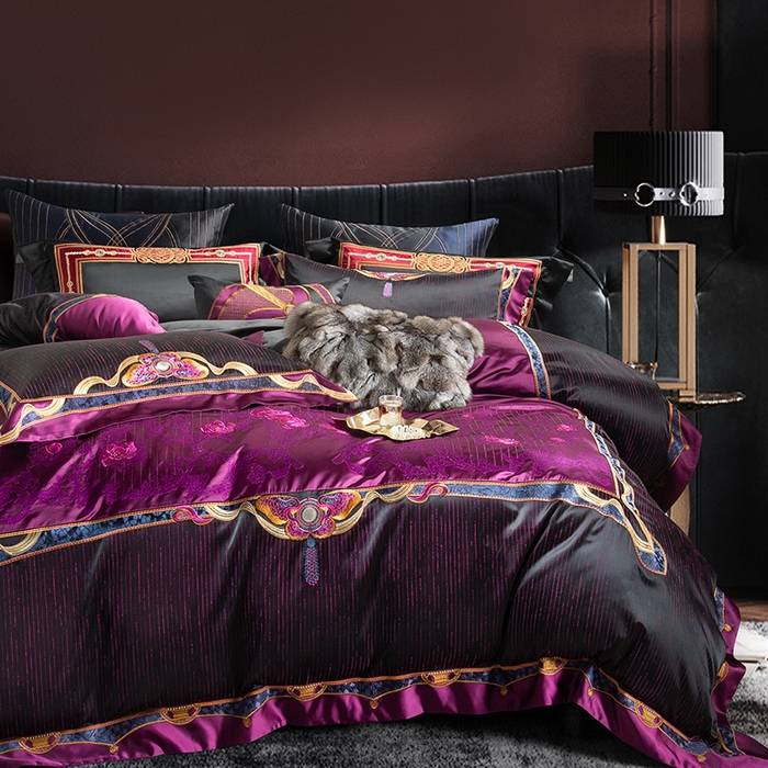 91家纺网 家纺一手货源 找家纺 （总）至爱今生 至爱今生 2025新款亲肤舒适四件套-玫瑰盛艳