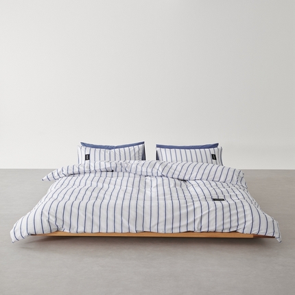 91家纺网 家纺一手货源 找家纺 （总）棉眠 棉眠2025黑川简约条纹系列