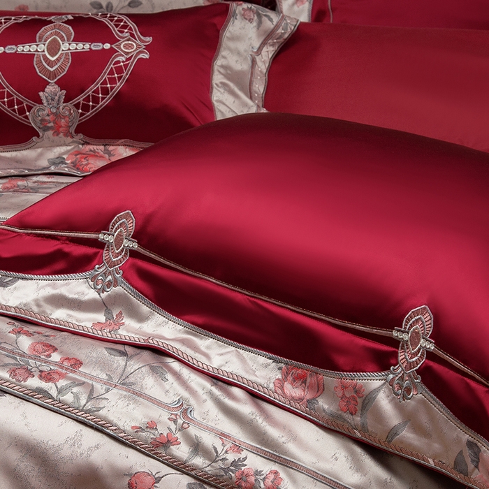 91家纺网 家纺一手货源 找家纺 （总）至爱今生 2025新款亲肤舒适四件套-玫瑰人生