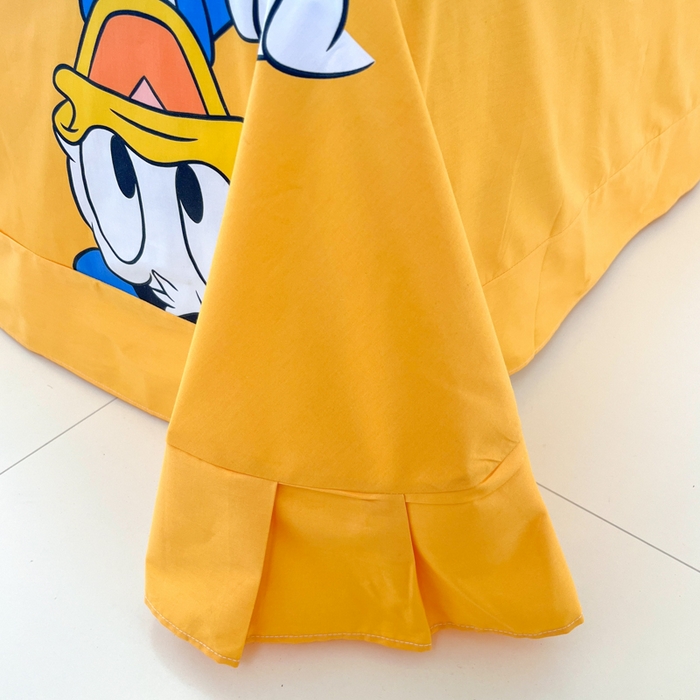 91家纺网 家纺一手货源 找家纺 典曼家纺 2025新款迪士尼大版印花卡通四件套 开心鸭