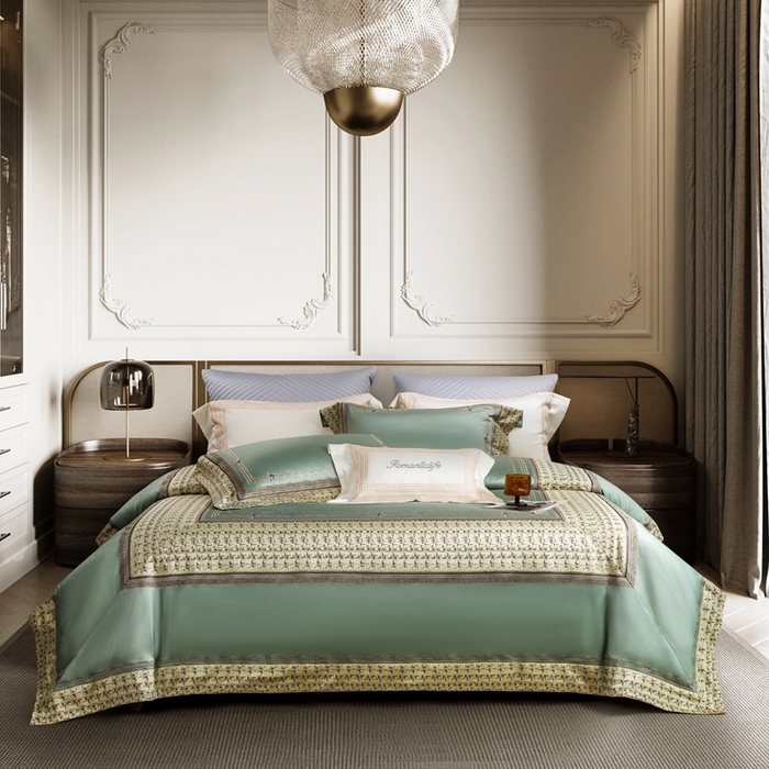 91家纺网 家纺一手货源 找家纺 （总）至爱今生 2025新款亲肤舒适四件套-安纳庄园